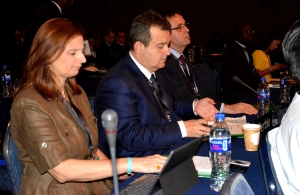 Minister Dacic at the Conferency in Cancun