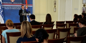 Meeting of Minister Dacic with Sajdik and Apakan 