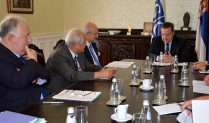 Meeting of Minister Dacic with Sajdik and Apakan