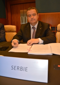 Minister Dacic at informal meeting of foreign ministers of the EU