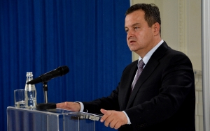 Regular monthly press conference given by Minister Dacic