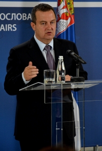 Regular monthly press conference given by Minister Dacic