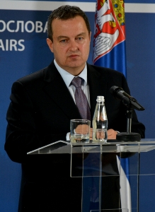 Regular monthly press conference given by Minister Dacic