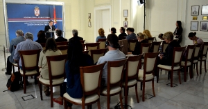 Regular monthly press conference given by Minister Dacic