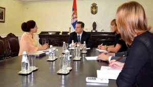 Meeting of Minister Dacic with Ambassador of India