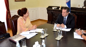 Meeting of Minister Dacic with Ambassador of India