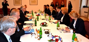 Minister Dacic met with the President of the Senate of the Czech Republic