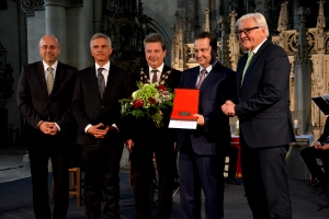 Minister Dacic at the award ceremony 