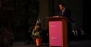 Minister Dacic at the award ceremony 