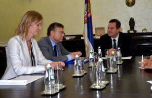 Meeting of Minister Dacic with Ambassador of Finland