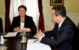 Minister Dacic meets with the Ambassador of the Slovak Republic