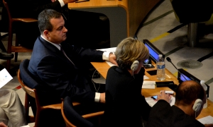 Minister Dacic at the Leaders Summit on Peacekeeping