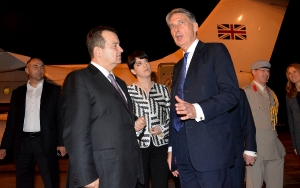 Minister Dacic welcomed the MFA of United Kingdom