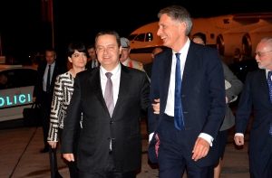 Minister Dacic welcomed the MFA of United Kingdom