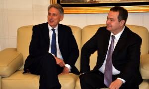 Minister Dacic welcomed the MFA of United Kingdom