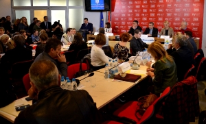 Minister Dacic at the 6th Conference of the media and journalists from the Diaspora