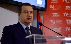 Minister Dacic at the 6th Conference of the media and journalists from the Diaspora