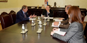 Meeting between Minister Dacic and the Ambassador of Malta