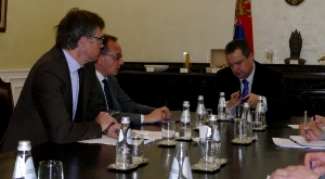 Meeting of Minister Dacic with the ambassadors of Italy and Germany