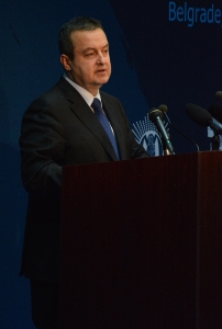 Minister Dacic at the Conference 