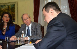 Minister Dacic - Ambassador Kirby