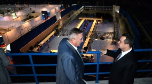 Press Conference held by Minister Dacic at Kombank Arena