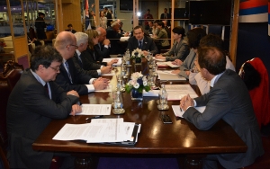 Minister Dacic meets with the heads