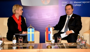 Meeting of Minister Dacic with MFA of Sweden