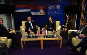 Meeting of Minister Dacic with MFA of Armenia