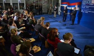 Press conferency by Minister Dacic and Minister Steinmeier