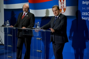 Press conferency by Dacic and Zannier