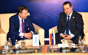 Meeting of Minister Dacic with OSCE PA President