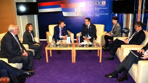 Meeting of Minister Dacic with OSCE PA President