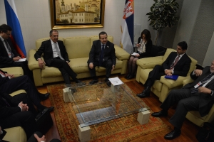 Meeting Dacic - Lavrov