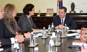 Meeting of Minister Dacic with Angelina Eichorst