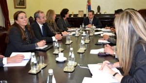 Meeting of Minister Dacic with Angelina Eichorst