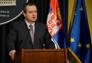 Meeting of Prime Minister Vucic and Minister Dacic with MFA of Slovenia