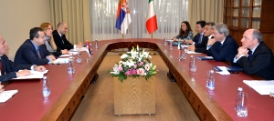 Meeting of Minister Dacic with MFA of Italy