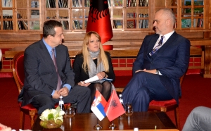 Meeting of Minister Dacic with Prime Minister of Albania