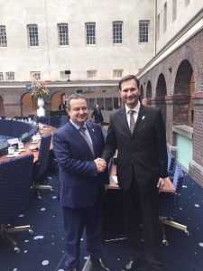 Minister Dacic in Amsterdam at the Informal Meeting of EU Foreign Ministers