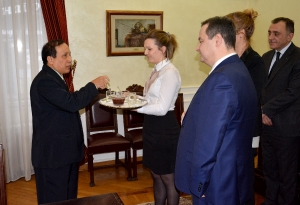 Meeting of Minister Dacic with Ambassador of Myanmar