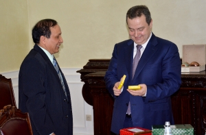 Meeting of Minister Dacic with Ambassador of Myanmar