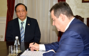 Meeting of Minister Dacic with Ambassador of Myanmar