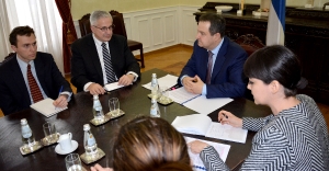 Meeting of Minister Dacic with the delegation of the World Jewish Restitution Organization