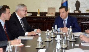 Meeting of Minister Dacic with the delegation of the World Jewish Restitution Organization