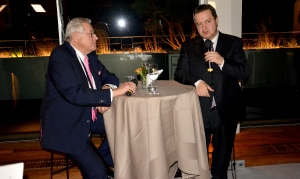 Minister Dacic in Munich at “The Security Times Press Lounge” 