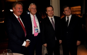 Minister Dacic in Munich at “The Security Times Press Lounge” 