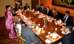 Working lunch of Minister Dacic with the Head of diplomatic missions Asia-Pacific region in Serbia