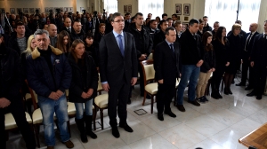 The commemoration of the killed diplomats