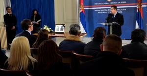 The commemoration of the killed diplomats